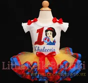 1st Birthday Outfit girl, Snow White