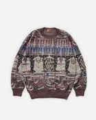All Over Printed Sweater