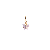 Butterfly Lock Charm