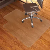 36″ x 48″ Everlife Hardwood Chair Mat (With Cut-Out or Rectangle)