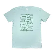 Endless Bridges Tee | Seafoam