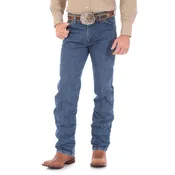 13MWZGK - Wrangler Cowboy Cut Original Fit Jean In Stonewash
