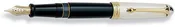Aurora 88 Large Fountain Pen Black with Sterling Silver Cap