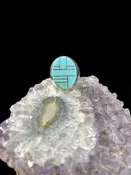 Navajo Kingman Turquoise Ring — The Naja