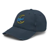 Blue Moon Distressed Hat