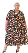 Beautiful Floral Wrap Dress