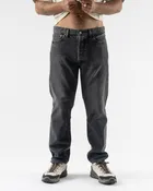 Aaron Levine 60s Straight Denim in Vintage Black