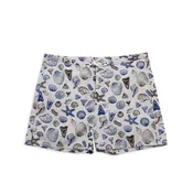Shells Board Shorts (Bone)