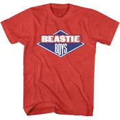 Adult T-shirt - (BBS501) - BEASTIE BOYS LOGO RED