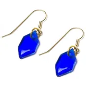 Baby Hex Gold Simple Earrings