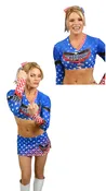 ADULT SIZING FOR DYE SYBLIMATION RED WHITE AND BLUE