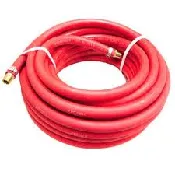 1/2″ x 25′ 1/2mpt Rubber 2 Braid Air Hose  -1225