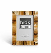 5x7" Resin Horn Tone Frame, Brown