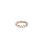 Diamond Full Eternity Ring 3.10ct | 14K Rose Gold