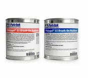 10 Gallon PolyGel 35 Brush-On Silicone Rubber – Flexible Mold Making Gel