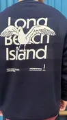 Some Coastal Town Navy Seagull Crewneck — SinkRSwim