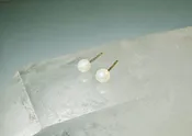 Akoya 3mm 14k Studs