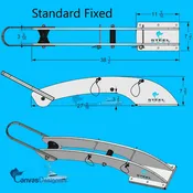 Anchor Fairlead - Standard / Extended stainless removable
