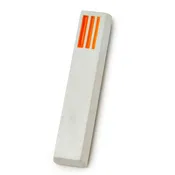 CeMMent Colorful Mezuzah Case Orange Small Shin
