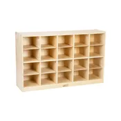 20 Cubby Mobile Storage Cabinet
