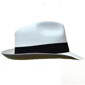 MyCubanStore Panama Fedora Hat, handmade in Ecuador