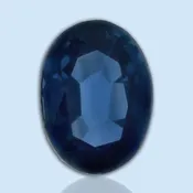 1.47cts Oval Blue Sapphire