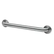 18" Metal Grab Bar w/ Concealed Flange  - Brushed Stainless