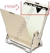 100009N A-Z Index Guides Set Tabs 11 x 11"