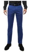 Zonettie Kilo Royal Blue Straight Leg Chino Pants