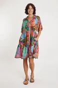 Auberge Dress Multi