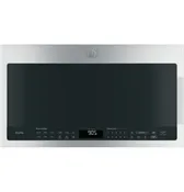 29.9" Ge Profile 2.1 Cu. Ft. Over The-Range Sensor Microwave Oven - Stainless Steel