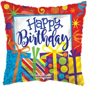 General Happy Birthday Mylar  Balloons - 18"