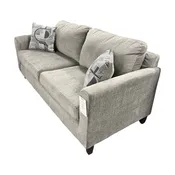 Affordable Furniture 3100 Sims Charcoal Sofa