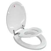 TinyHiney Potty 2-in-1 Toilet Seat with Built-In Child Seat, Elongated