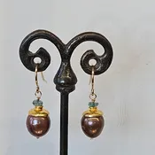 Golden earrings