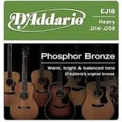 D’Addario EJ18 Acoustic Phosphor Bronze Heavy 14-59