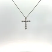 Diamond Cross Pendant