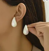Almond Shape Earring