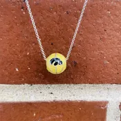 Iowa Basketball Necklace