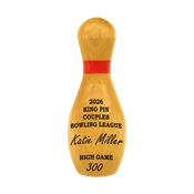 4″ Wooden Player Pin