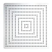 Aquamoon 20" Chrome Square Stainless Steel Shower Head Modern Shower Head 20 x 0.5
