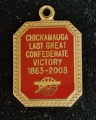 14 K Gold Chickamauga 140th Anniversary Charm