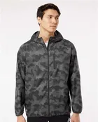 Adidas - Hooded Full-Zip Windbreaker