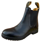 Outback Survival Gear - Black Leather DINGO Slip-On Boot - DINBK