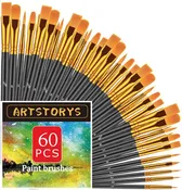 Assorted Detail Brushes - Set of 10