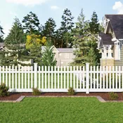 Colonial Dog Ear Straight - Fence Panel - 4' x 8'