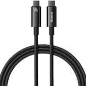 Baseus Tungsten Gold Fast Charging Data Cable Type-C to Type-C 240W 1m