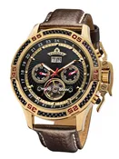 Amsterdam Automatic Calendar Watch by Pionier GM-515-3 |Gold|