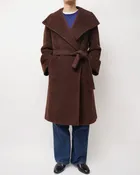 Alpaca / Wool Coat w/ Belt
