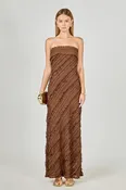 Ava Dress - Brown